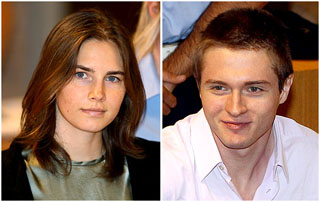 Amanda Knox and Raffaele Sollecito