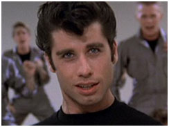 John Travolta in Grease